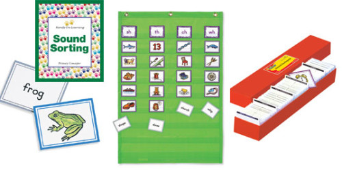 Complete Sound Sorting with Picture Cards Kit